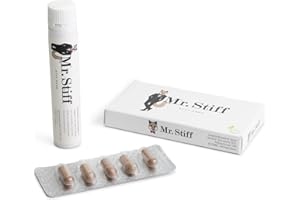 Mr. Stiff Herren Potenzspillen und Libido Shot - Natürliches Präparat - Für Mehr Vernugen