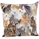 Kissen Quadrat Hasen (11437)