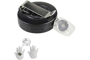 MilesMagic Magician's Coin Vanishing Magnetic Device Gimmick Ferrous Dollar, Pound, Money or any similar Iron Prop Disappear from Bare Hands Real Magic Trick