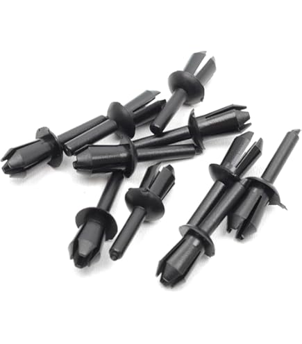 VVO Fasteners- Clips En Plastique Bleu. Pour Bas De Caisse, Garniture De Bas De Caisse. Compatible Avec Kia Sportage, Ceed, Rio, Stonic, Soul, (10 Pcs