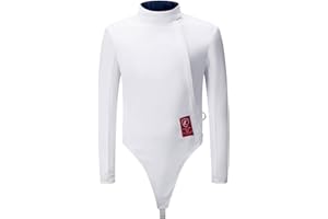 amzwkt Veste d'escrime pour Enfants Adultes, Veste d'escrime équipement d'escrime Combinaison de Protection, Combinaison d'escrime (Color : Right, Size : 48#)