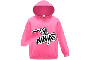 FORLCOOL Gamer Ninjas Merch Cool Black Hoodie Cotton Jumper Kids Boys Girl Top