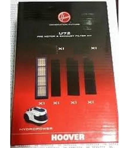 Vhbw 4x Filtro Compatibile Con Hoover SE71VX05001 39001361, SE71WR01001 39001400 Aspirapolvere - Filtro Aria Di Scarico, Filtro Pre-motore - Foto 6