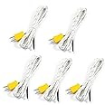 Fasizi 5pcs K Type -50~400C Temperature Sensor Thermocouple Probe 1Meter(3.3Ft)