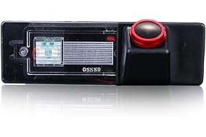 KALAKUS Impermeable IP68 Cámara de Aparcamiento HD 720P Cámara de Marcha atrás Visión Nocturna para BMW E81 E87 E63 E64 Z4 E85 Cabrio Alfa Romeo Fiat Crome Grande Opel Astra H Corsa Meriva Tigra