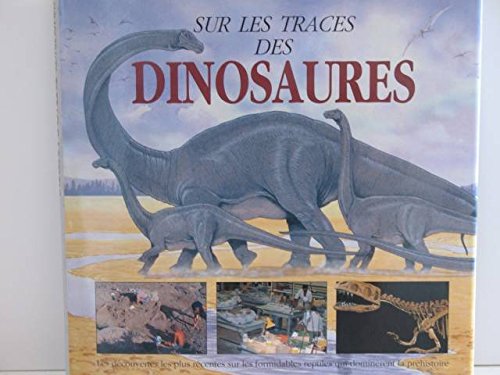 couverture de : Sur les traces des dinosaures