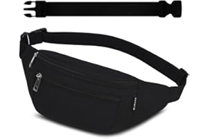 RIDIRUN Saszetka na biodro męskie i damskie sportowe torby na ramię regulowane torby na siłownię, do treningu na świeżym powietrzu, podróży, biegania, uprawiania sportu, spacerów z psem