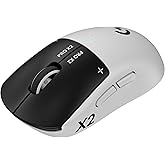 Logitech G Pro X2 SUPERSTRIKE, Souris Gaming sans Fil Lightspeed, Performance Ultra-Rapide, Ultra-légère (61 g), Retour hapti