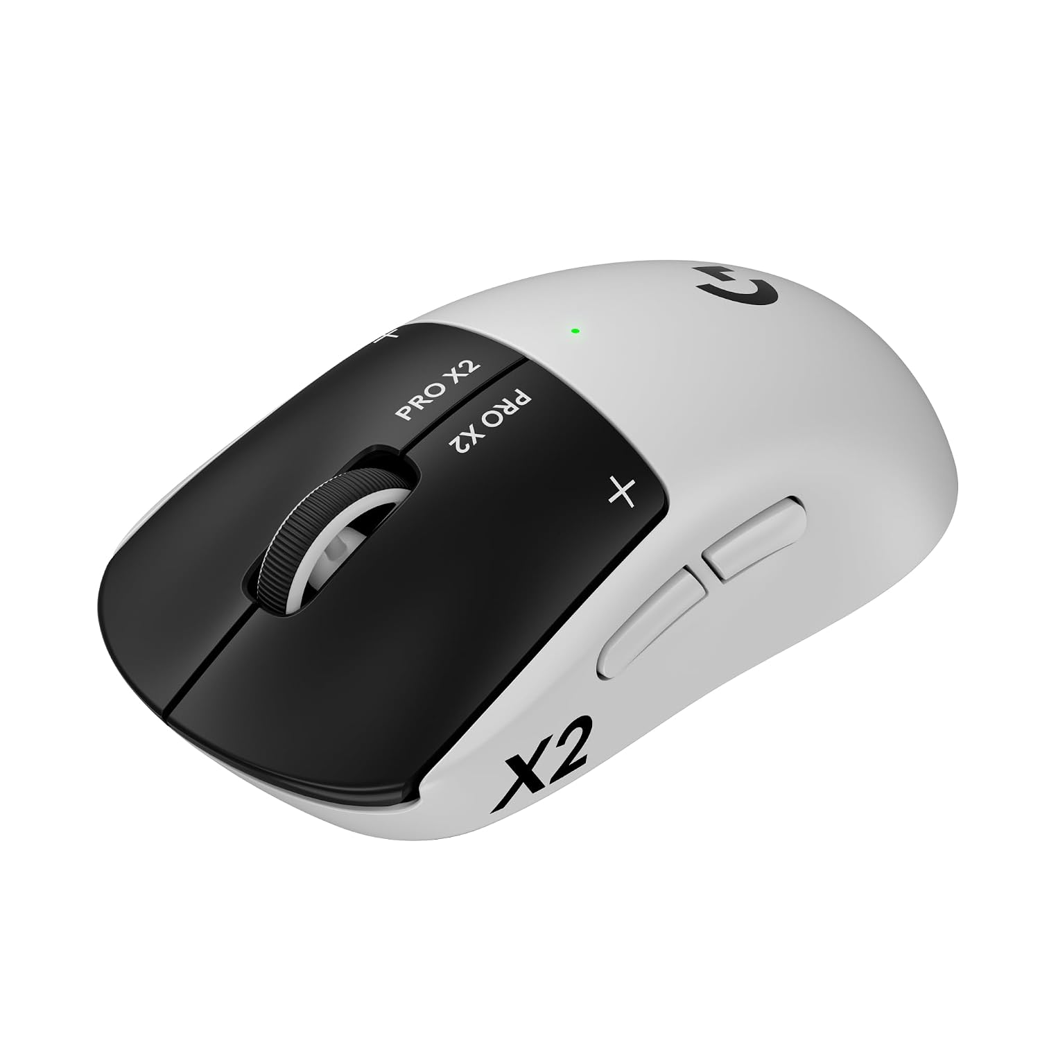 Logitech G PRO X2 SUPERSTRIKE, draadloze gamingmuis LIGHTSPEED | Ultrasnel, ultralicht (61 g), aanpasbare klikfeedback, USB-C opladen, voor pc/Mac - wit