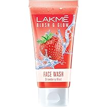lakme berry smash face wash