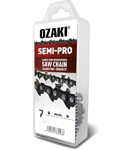 NEMURA - Set van 3 kettingzagen - 50 aandrijvers, stap 3/8LP, gauge 0,43 (1 ,1mm
