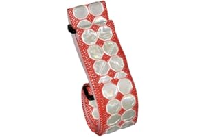 Cyalume Cyflect Photoluminescent Reflective PT Belt, Perfect for Running, Military Issued - 2" W x 5-1/2' L (Red)
