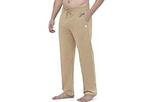 HMIYA Herren Jogginghose Baumwolle Sweathose Lange Atmungsaktiv Sporthose Yogahose Klassische Trainingshose mit Taschen