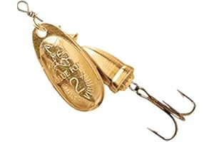 BLUE FOX Rapala Classic Vibrax 00 Plated 7/64 (Gold/Gold, Size- 0)