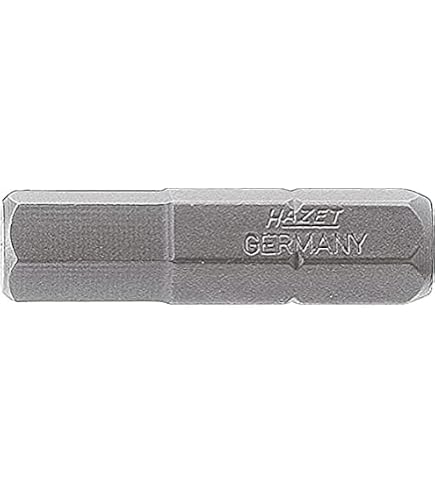 Bit Hazet 2206-7 – Attacco Esagonale 8mm (5/16") Per Avvitatori, Durezza 59-61 HRC