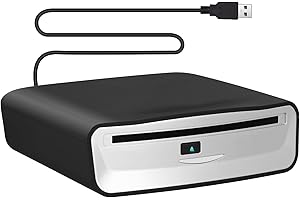 VEHOUKLI Lecteur CD DVD de voiture - Boîtier USB d'origine - Lecteur CD - Appareil de navigation - Pour voiture/téléviseur/ordinateur portable
