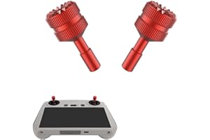 CaCaCook Pilot zdalnego sterowania Rocker Joystick współpracujący z DJI Mini 3 Pro, do kontrolera DJI RC, Alloy Thumb Stick część zamienna, 2 sztuki