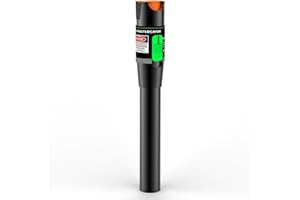 TOOLCO Visual Fault Locator 30KM, Fibre Optic Tester with Universal 2.5mm Connector, VFL Test Pen for ST/SC/FC Interfaces, Single Mode/Multi-Mode Fiber Cable Testing, Portable Design for Network Maintenance