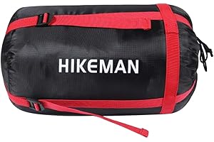 TINAYAUE Sac de Couchage Compression Léger Housse Sac Compression en Polyester Imperméable Camping Voyage Sac Rangement Portable pour Sac de Couchage Vêtements Article