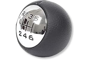 1neiSmartech Pommeau levier de vitesses manuel 6 vitesses et marche arrière de rechange compatible avec Citroen C4 Gran Picasso et compatible avec Peugeot 307 308 407 508 5008