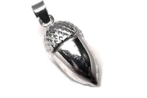 Minoplata Colgante Bellota de Plata de Ley una Joya Original Hacer un Regalo