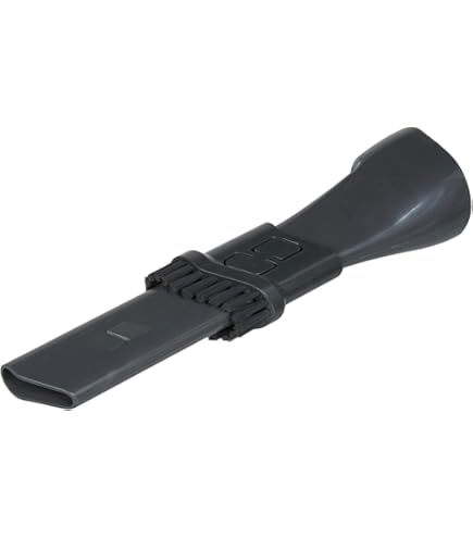 Hoover G249 Outil 2 En 1 Pour Aspirateur - Suceur Plat Et Brosse à épousseter - Accessoire D'origine Et Pièce De Rechange, Compatible Avec L'aspirateur Hoover HF9 Et HF4, HF920, HF910, HF410