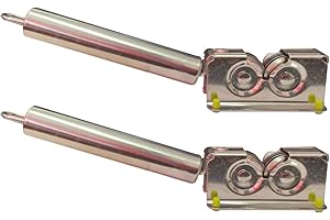 LEDLUX 2 Kit Affilacoltelli Manuale ,Affilatore Affilatrice di Coltelli Forbici