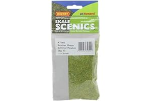 Hornby, Hierba estática, mezcla de verano, 2,5 mm