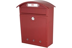 FAC Śródziemnomorska skrzynka na listy, kolor czerwonego wina