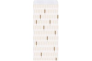 GARCÍA DE POU 500 Stück - Bäckerbeutel 'Ceres' 35 g/m2 14 + 7 x 35 cm, Zellweiß