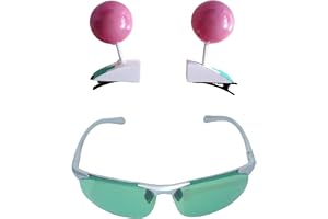 RAINDEWLL Saiki K Cosplay Hair Clips and Glasses Saiki Kusuo Cosplay Headwear Anime Props