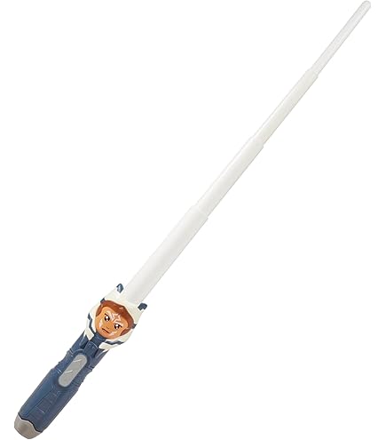 Sable De Luz The Mandalorian Extensible Naranja - Star Wars Lightsaber Squad - Juguete Desde 4 Años