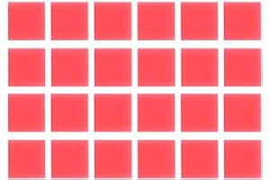 Kunjocy Pack of 24 DIY Diamond Painting Glue Clay, 5D Accessories and Tools for Cross-Stitch and Nail Art (Red)