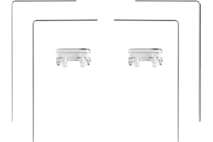 DASNTERED Kit di supporto leggero per acquario, in acciaio inox, supporto per illuminazione per acquario, per serbatoio di pesce