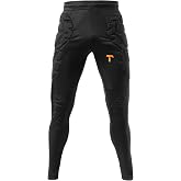 T1TAN Men's Long Padded Goalkeeper Trousers   Padded Goalkeeper Trousers   Goalkeeper Training Trousers Sizes S - XXL