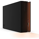 Seagate FireCuda Gaming Hub, 8 TB, External Hard Drive HDD, PC-Gaming, Customisable RGB LED lighting, Dual forward-facing USB