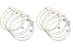 HEALLILY Lyra Harfen Saiten Set 19 Stück Ersatzsaiten Für Harfe Instrument Zubehör Robuste Stahl Saiten Für Musikliebhaber