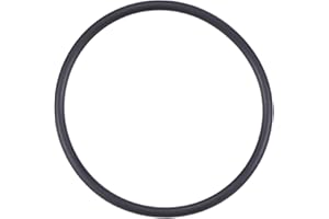 UHATa Fluorine Rubber O-Ring 37mm ID, 41mm OD, 2mm Width Gasket Round FKM O Rings Washer Sealing-Applications for Auto Plumbing Faucet Air Gas Repair-[Qty 1 Black]