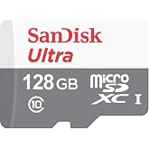 SanDisk Ultra&reg; microSDXC 128GB Hafıza Kartı, C10, UHS-1, 100MB/s R, 4x6, 7Y