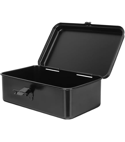 Coffre à Outils Acier Brut (non Peint) LEM Select - 300 X 90 X 175 Mm - Épaisseur 10/10 - Neuf