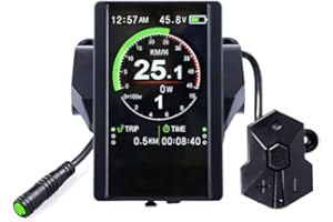 windmeile | APT Display 850C, Per Bafang BBS01 BBS02 BBSHD E Controller, Display A Colori Da 3,2', Lcd, E-Bike, Bici Elettrica, Pedelec, Hmi APT Tgt