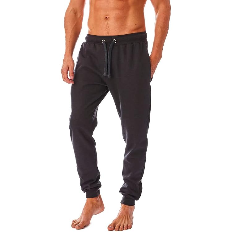 Pantalon De Jogging Homme En Polaire Ample | Jambe Droite Ouverte Bas | Taille Haute Élastique | Confort Décontracté - 8