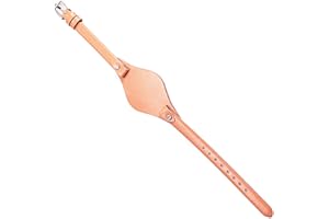 TECKEEN Bracelet de montre en cuir souple de 210 cm pour Fossil ES3077, Es2830, Es3262, Es3060, 21 cm