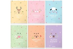Herlitz Zeszyt szkolny A5 w linie 16 kartek Pastel Cute | Miękka okładka | Brulion Notatnik Szkicownik | Do pisania Kaligrafii Szkoła Studia Praca Ucznia | Uniwersalny