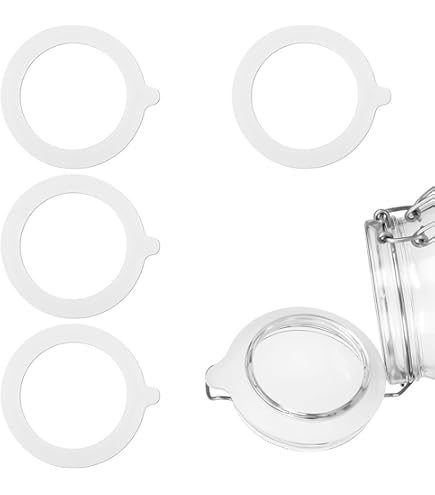 Guarnizioni In Silicone Per Barattoli - 12 Pezzi Per Conservazione Ermetica | Adatte Per Frigo, Congelatore E Fermentazione - Foto 8