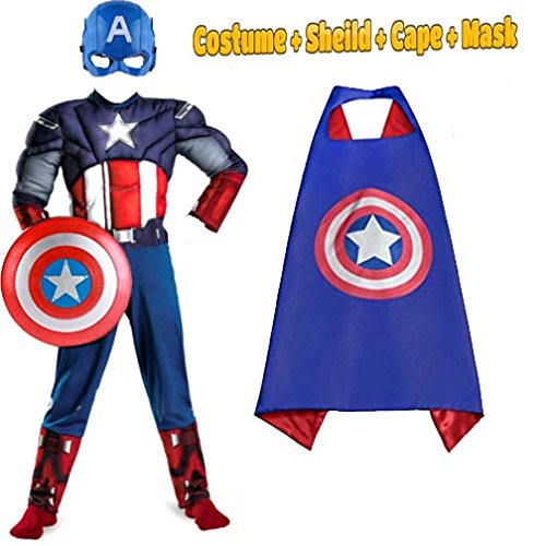 captain america fancy dress child