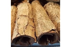 CATAPPA-LEAVES.DE AQUARISTIK NATURPRODUKTE IMPORT & EXPORT 2 corteccia di mandorla nautica (3-4 cm di diametro x 10-12 cm) Catappa Barks Cave/Tube – corteccia di mandorla nautica