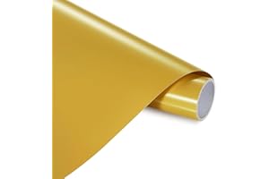 ANT Yellow 12" x 10ft Craft Permanent Adhesive Vinyl for DIY Project, Decal, Sticker, All Weather Fade Proof, Indoor Outdoor Use for Crafts, Cricut, Silhouette, Expressions, Cameo, Signs