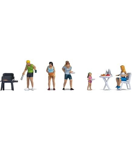 Maquette Preiser Modélisme HO : Figurines - Personnages de quai Maquette Preiser Modélisme HO : Figurines - Personnages de quai