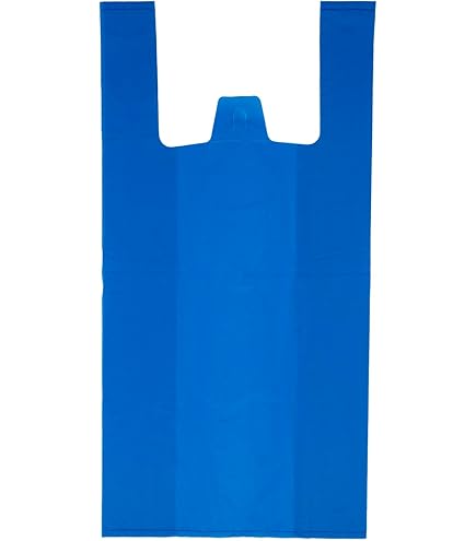 Plastic draagtassen Uni Groen 45x4x50 2cm 50 mic 400 stuks Krabbendam